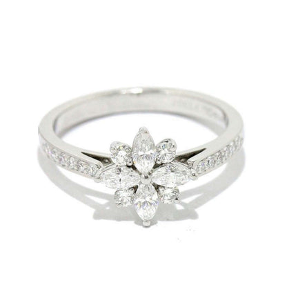 TIF10272968 snowflake marquise round diamond ring