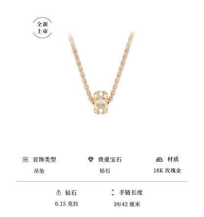 BJ-G33PH200 Time comes and goes diamond pendant