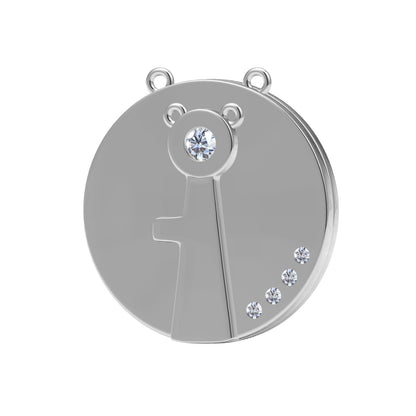 TIF25386296 disc diamond pendant