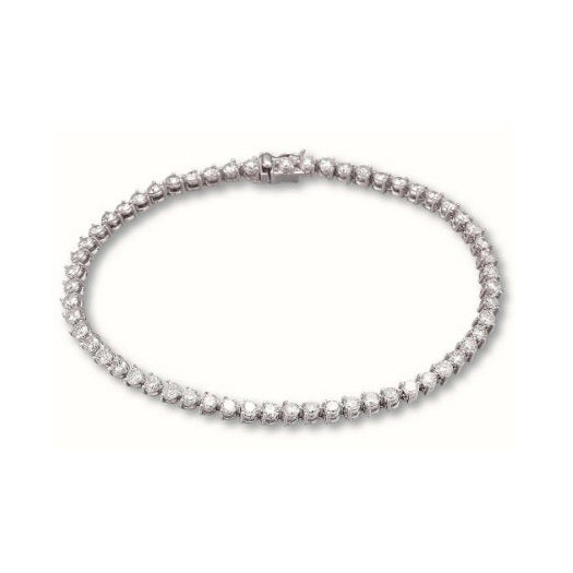 TIF3217844 three-claw round diamond bracelet