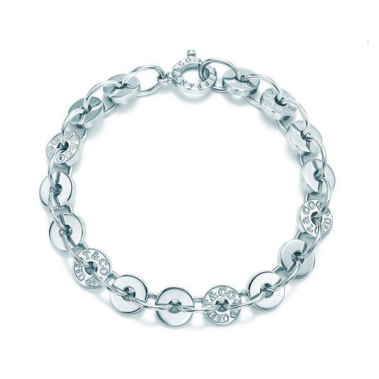 TIF85832816 light gold round bracelet