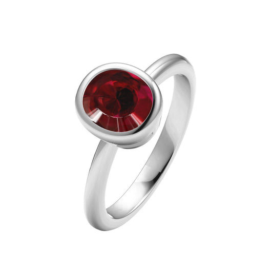 TIF79567458 bezel-set colorful gemstone egg-shaped stone ring