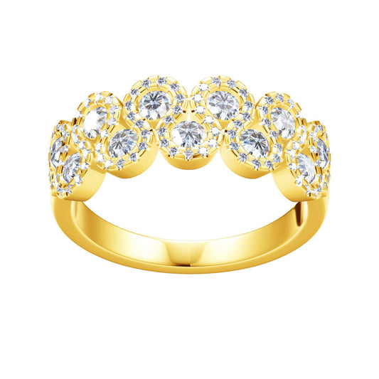 TIF55242937 diamond S-shaped ring