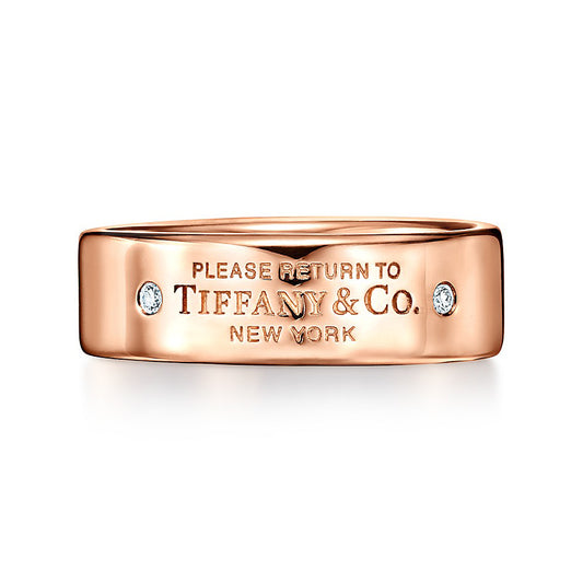 TIF54517951 engraved diamond ring