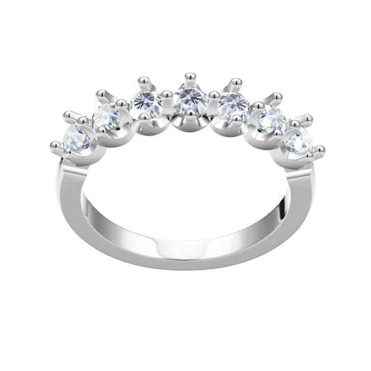 TIF76451016U groove prong inlay ring 13#