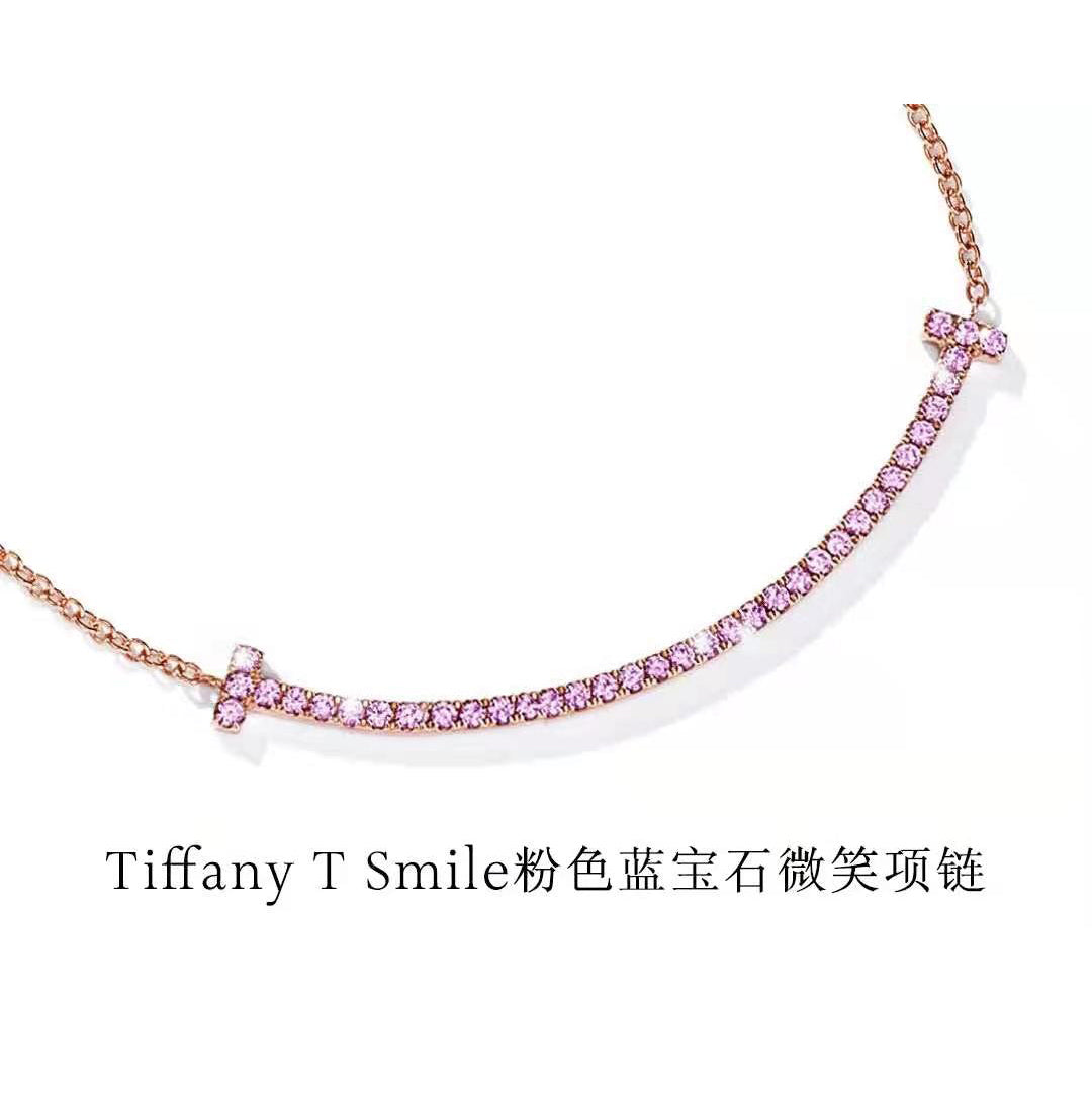 TIF88633239满钻新年限量T字微笑虎爪栓链吊链