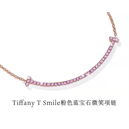 TIF88633239满钻新年限量T字微笑虎爪栓链吊链