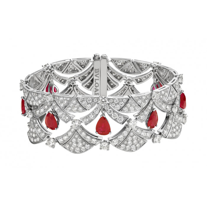 BGL-261665 Scalloped Skirt Fan Bracelet