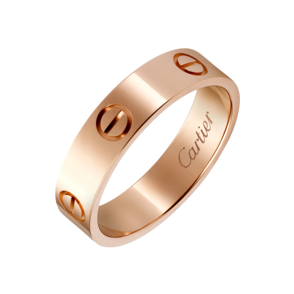 KDY-B4084800 light gold straight screw ring