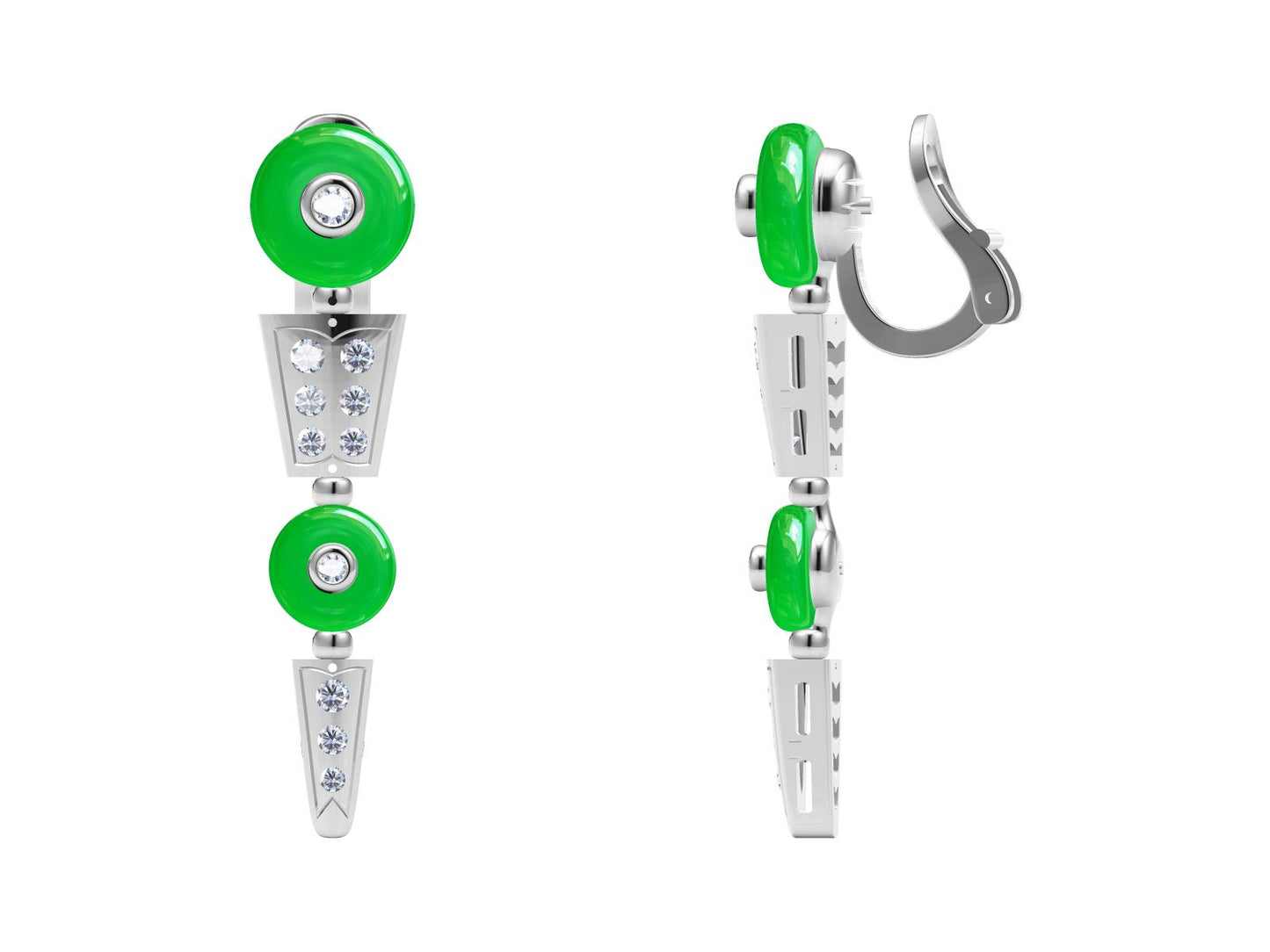 BGL-OR750585 Snake Festival Earrings