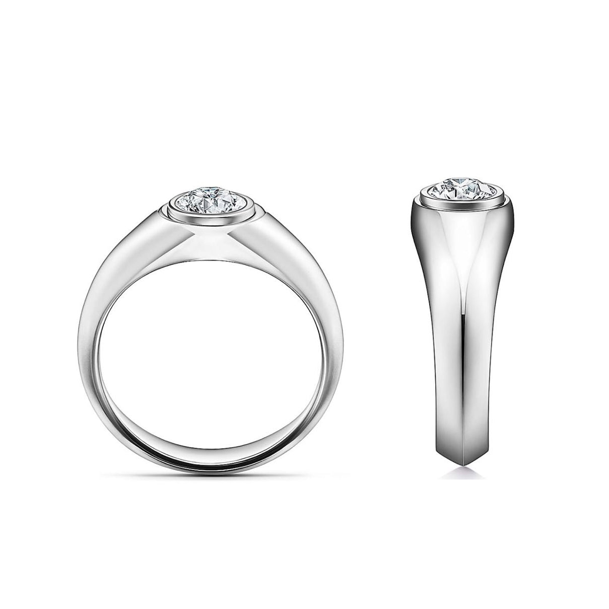 TIF895690480 bezel wide arm ring 18#
