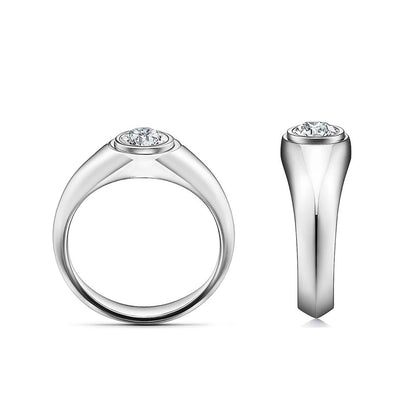 TIF895690480 bezel wide arm ring 18#