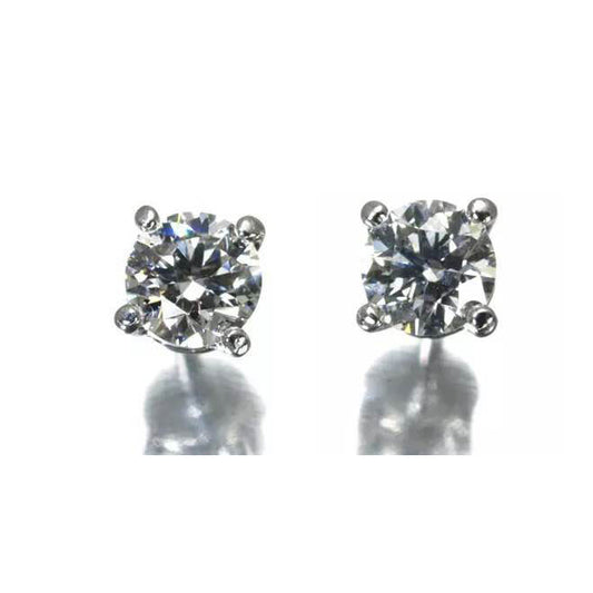 TIF33093939 crossed four-prong earrings