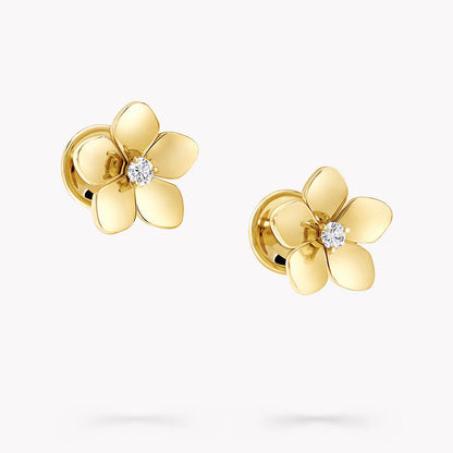 GLF-RGE1804 five-leaf flower mini earrings