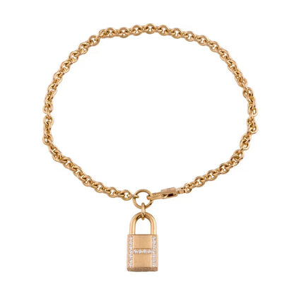 AMS-H220467B stone lock bracelet
