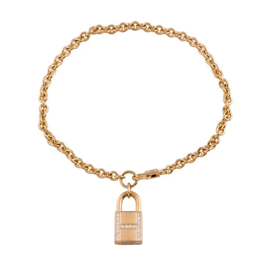 AMS-H220467B stone lock bracelet