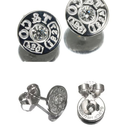 TIF47840629 round single diamond earrings