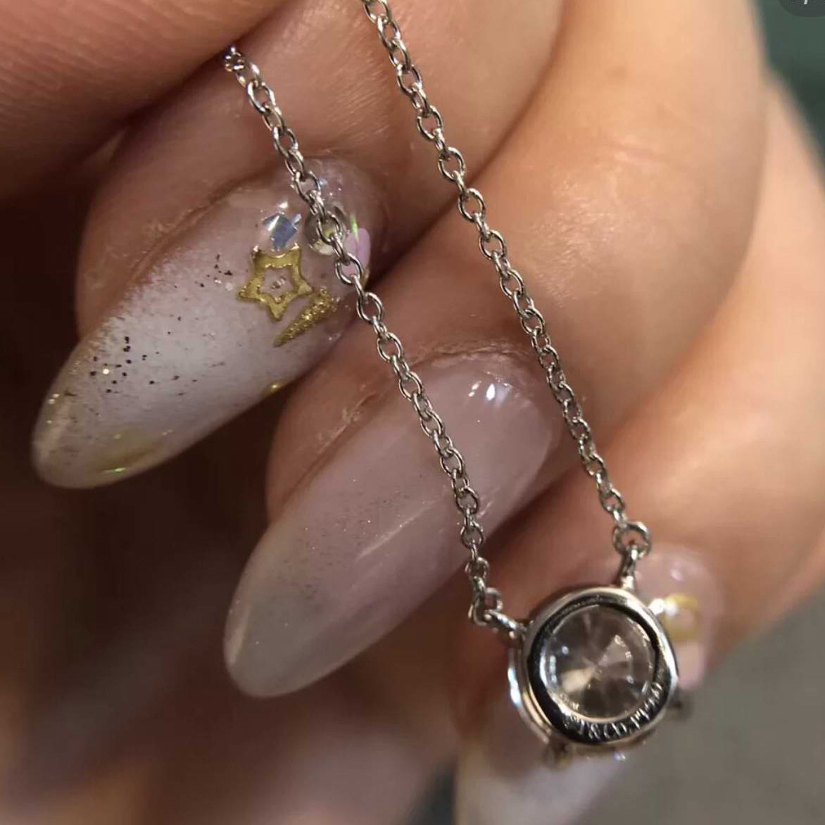TIF60011651 four-claw tether pendant necklace