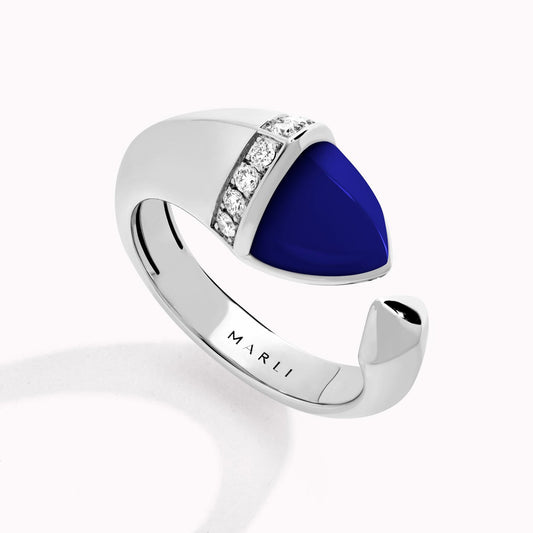 MARLI-CLEO-R93 snake-shaped cone ring