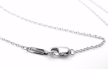 TIF72802878 pillow-shaped two-circle stone chain pendant