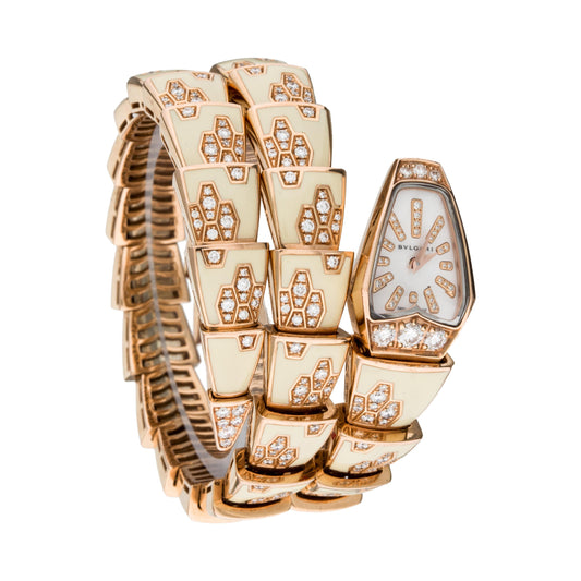 BGL-BUL22016 double circle watch flat snake bracelet