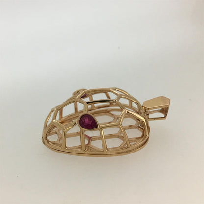 BGL-209412 hollow light gold snake head guest version variation pendant