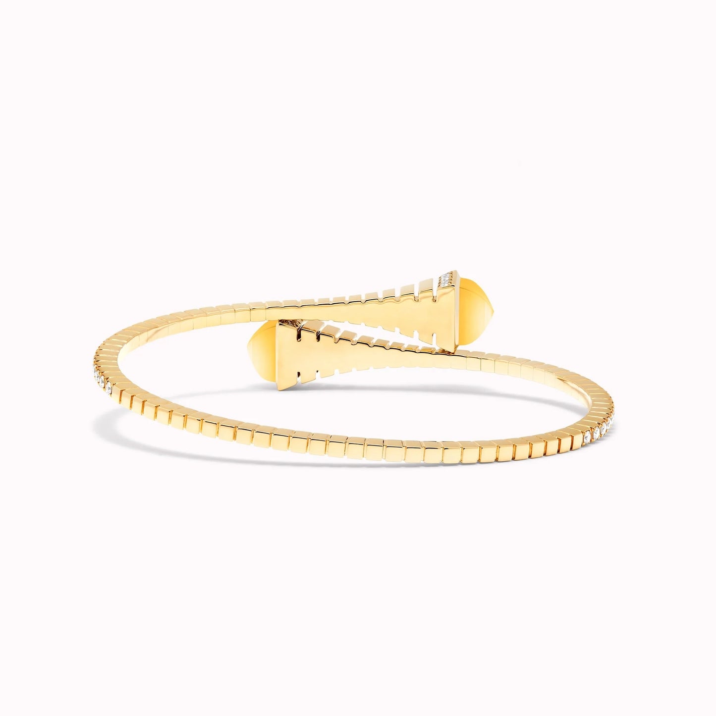 MR-CLEO-B27 agate cone full diamond bracelet