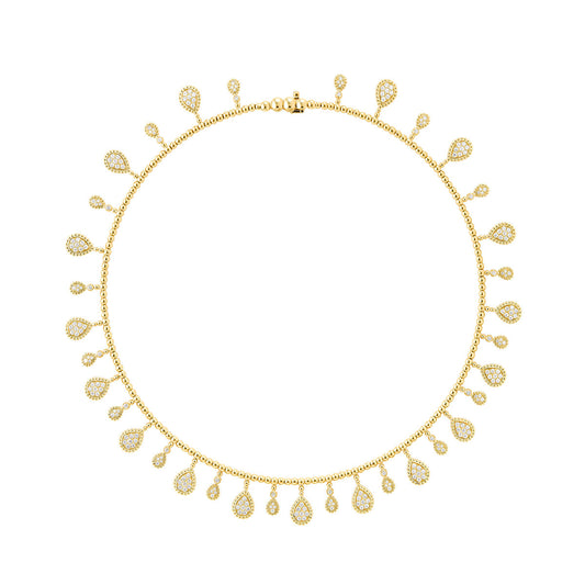BSL-JCL01285 bead water drop necklace