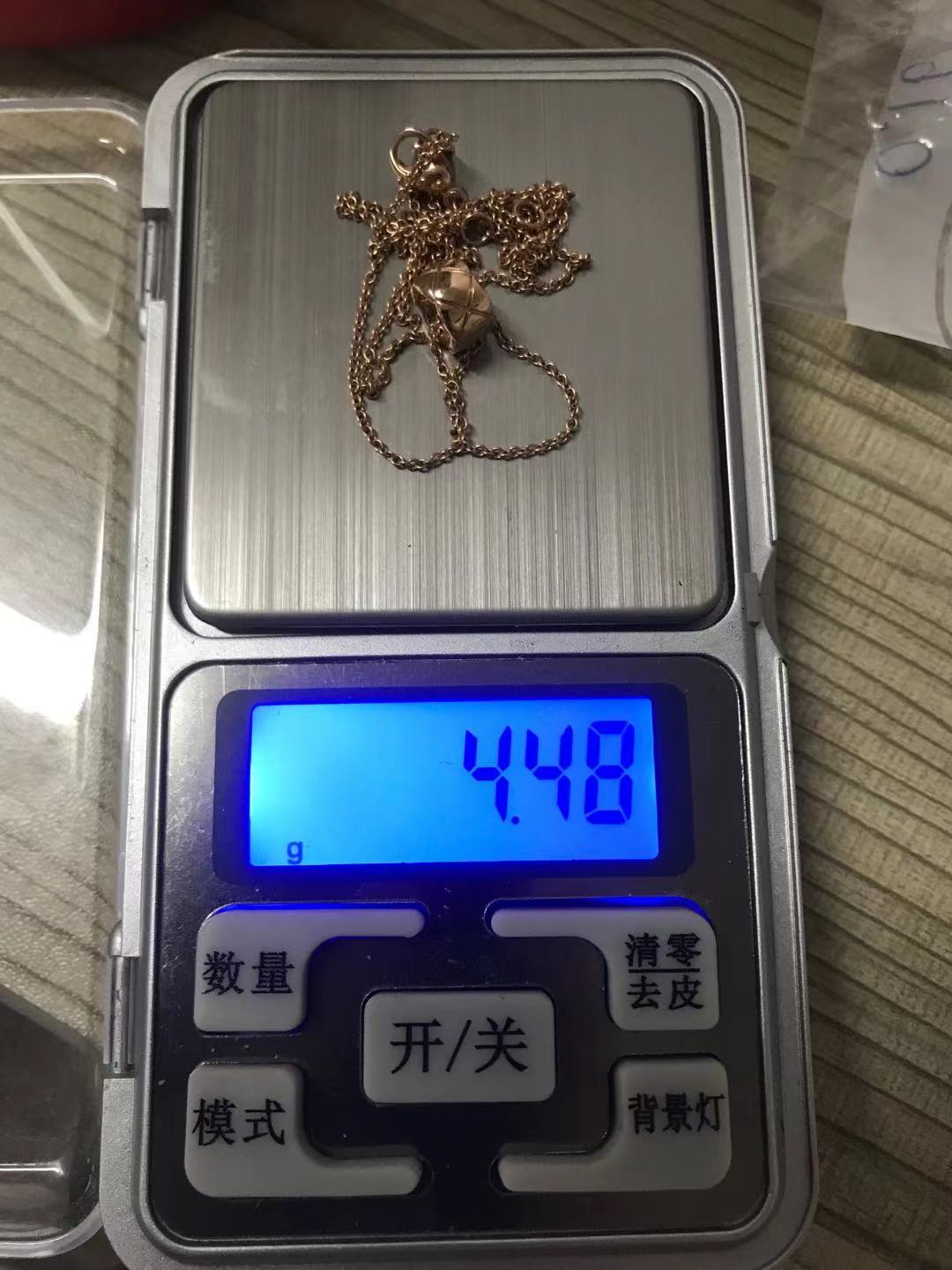 XNE-J12306光金x形叉叉吊坠 客版