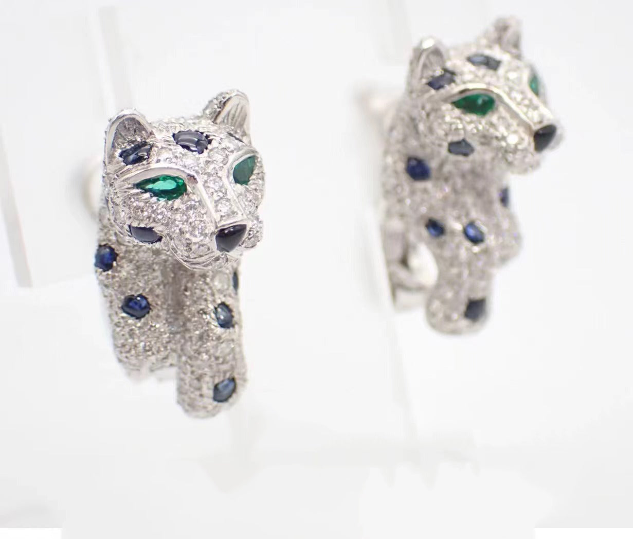 KDY-N1092559 double-footed leopard earrings