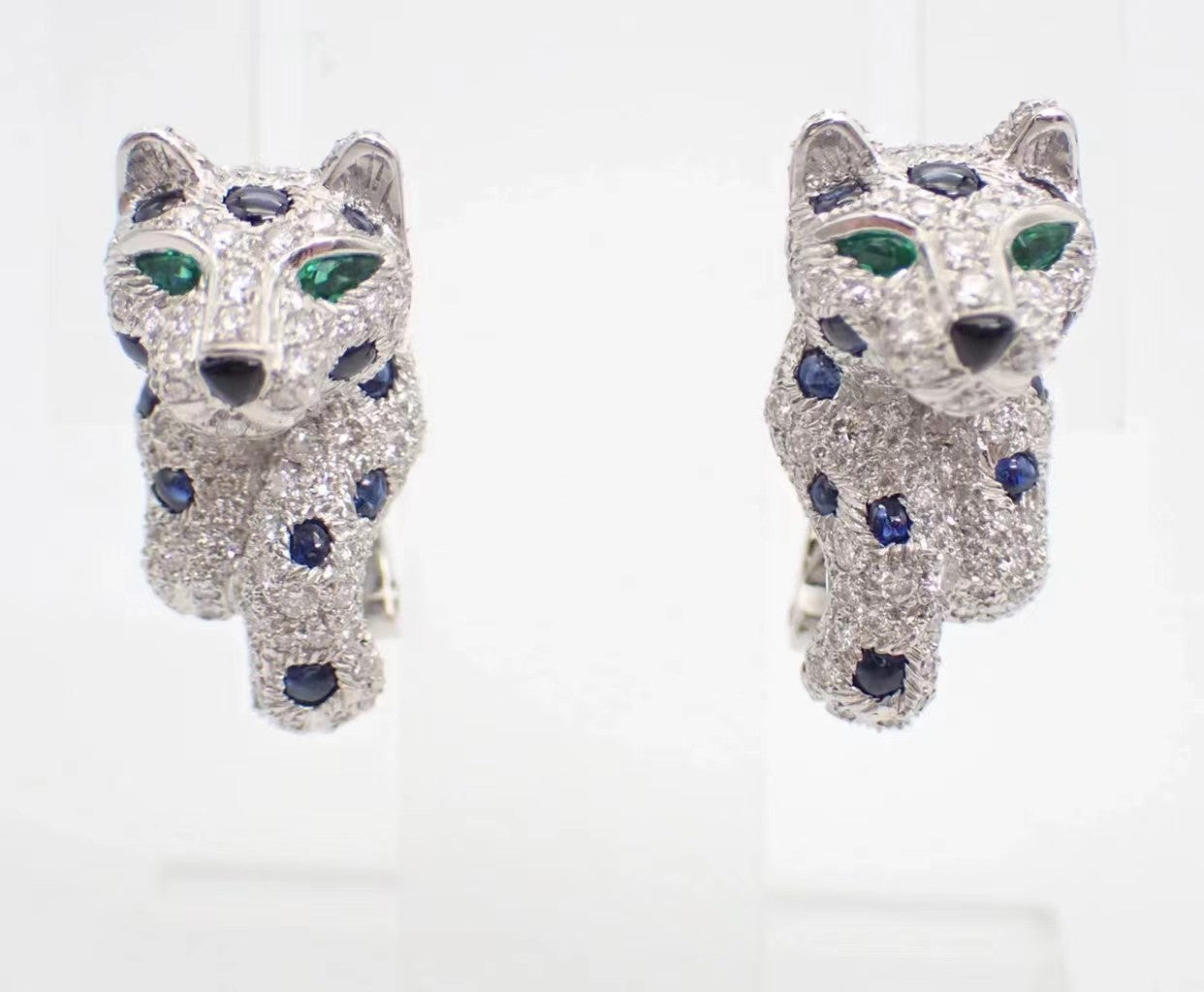 KDY-N1092559 double-footed leopard earrings