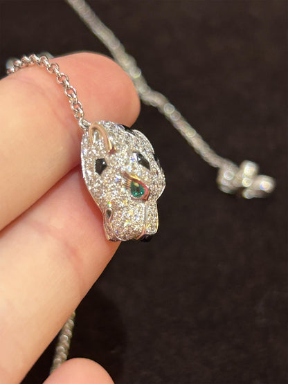 KDY-N7424341 leopard head pendant