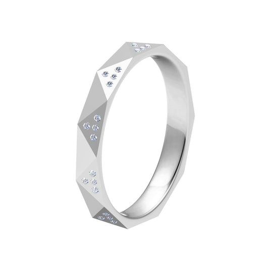 GLF-GR28941 triangular shaped face ring bar ring