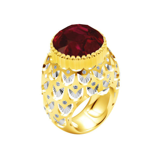 BQLT-RIN611783 color lace colorful treasure large round arm ring