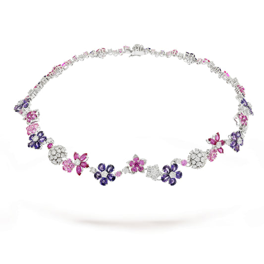 VCARP05F00 plum blossom necklace