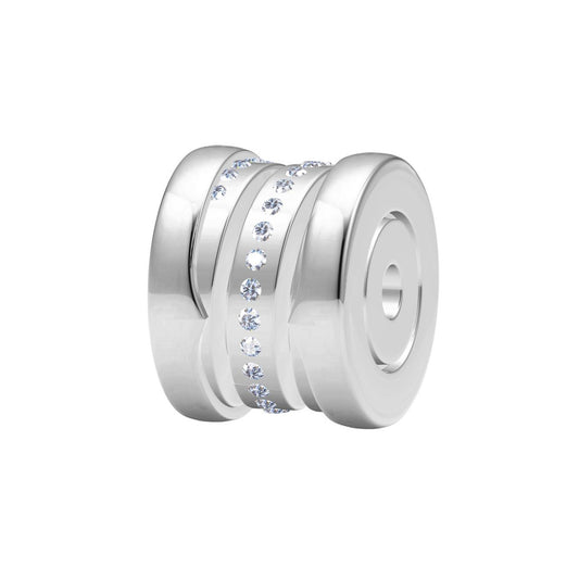 BGL-BR824947 shrapnel single-ended hand full diamond version small spring bracelet customer version
