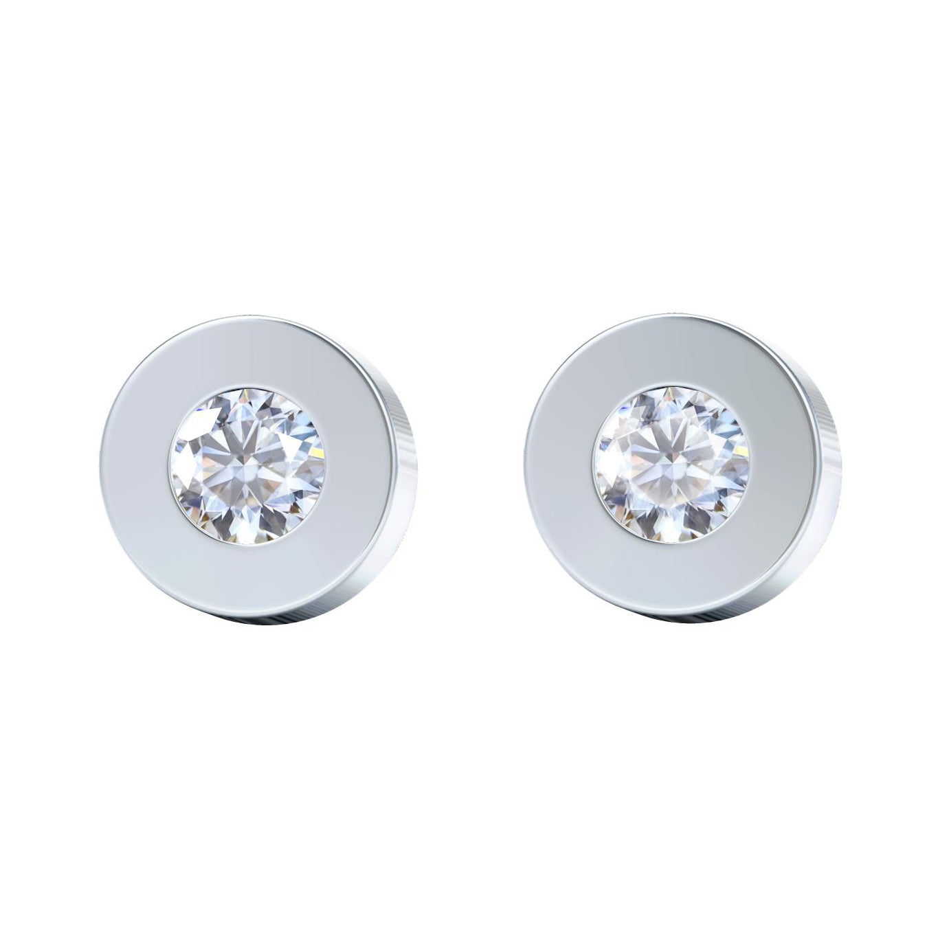 BGL-OR559297圆形耳钉主石0.2ct