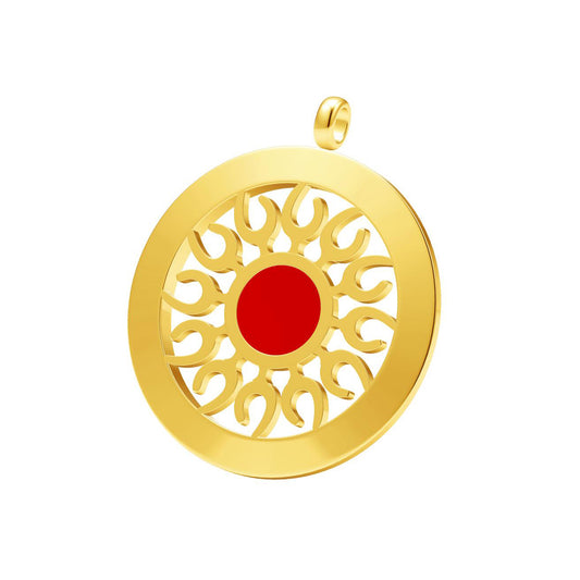 BGL-CL667189 disc pendant round sun