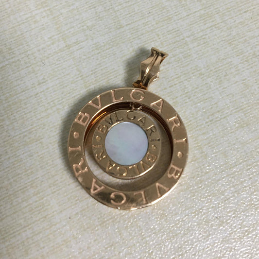 BGL-CL682318 round pendant spring cover round necklace