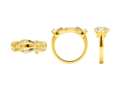 FLD-472423 Horseshoe U-shaped ring