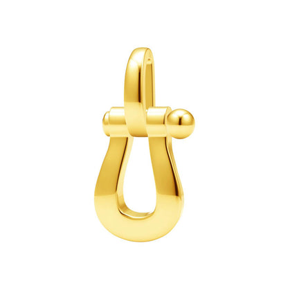 FLD-488467 Horseshoe U-shaped pendant light gold