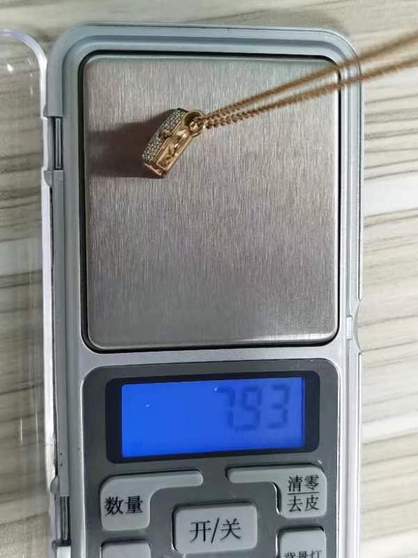 爱H仕-H121310B客版密钻手提包吊坠