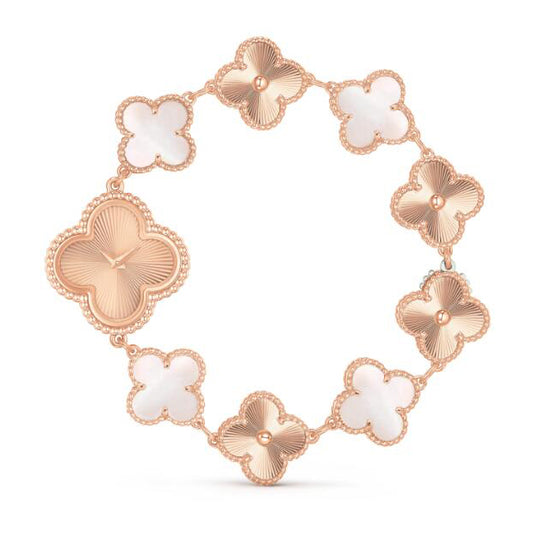VCARO90100 four-leaf clover watch bracelet