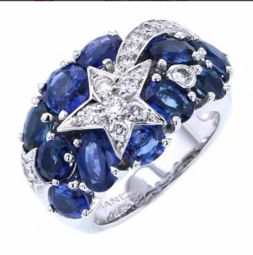 XNE-J0625 comet ring 18#