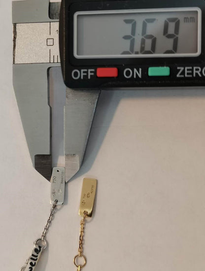 MSK-3995客版活动手链大号满钻双线手链