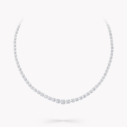 GLF-RGN671 Four Claw Diamond Necklace