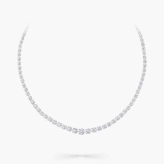 GLF-RGN671 Four Claw Diamond Necklace