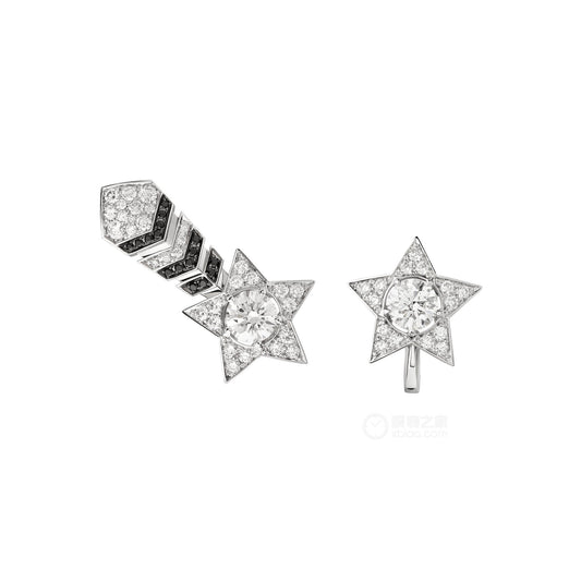 XNE-J63143 Pentagram Pointed Meteor Star-Eared Comet