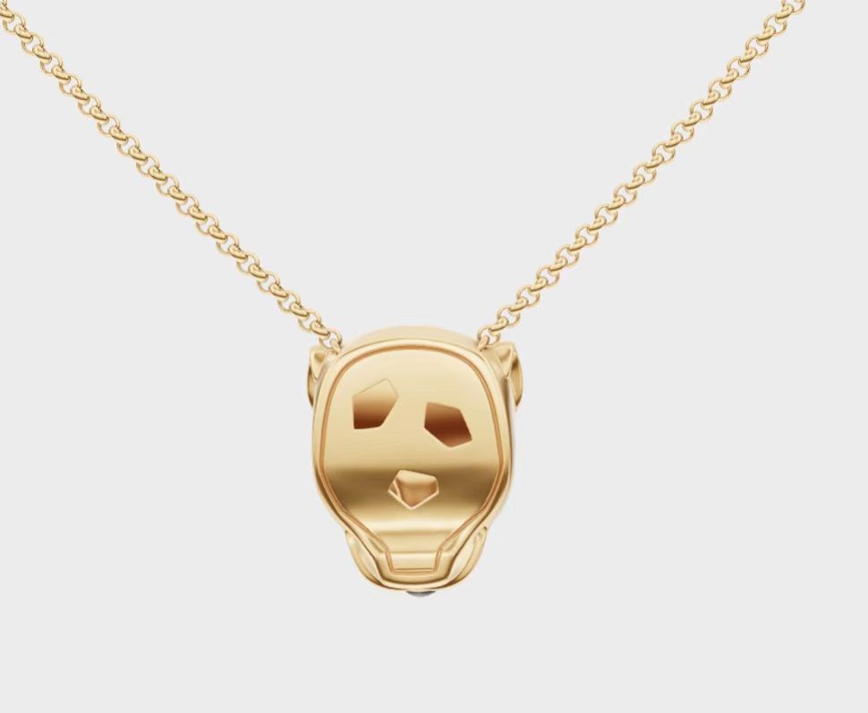 KDY-B7224756 leopard head pendant