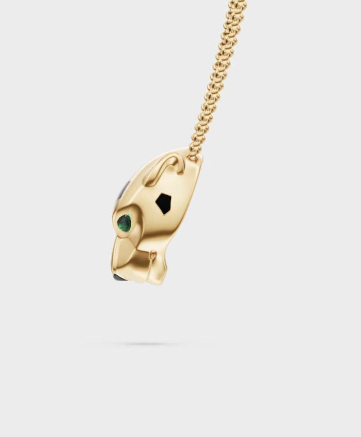KDY-B7224756 leopard head pendant